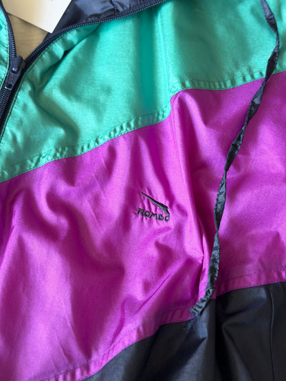 Vintage colour-block windbreaker Rombo