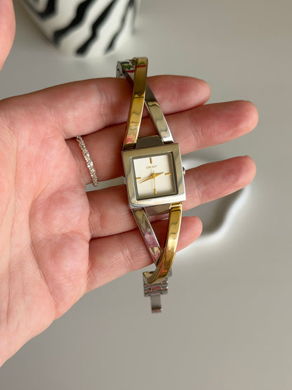 Simply beautiful DKNY watch with a two-tone design