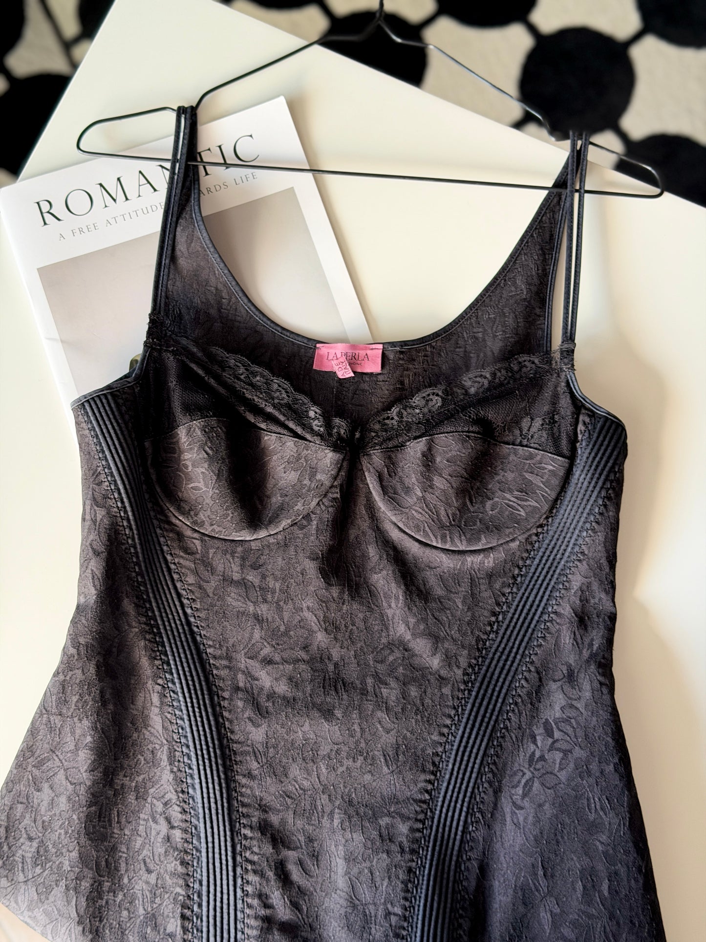 Vintage black dress from La Perla