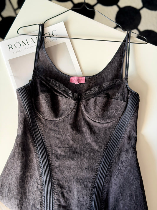 Vintage black dress from La Perla