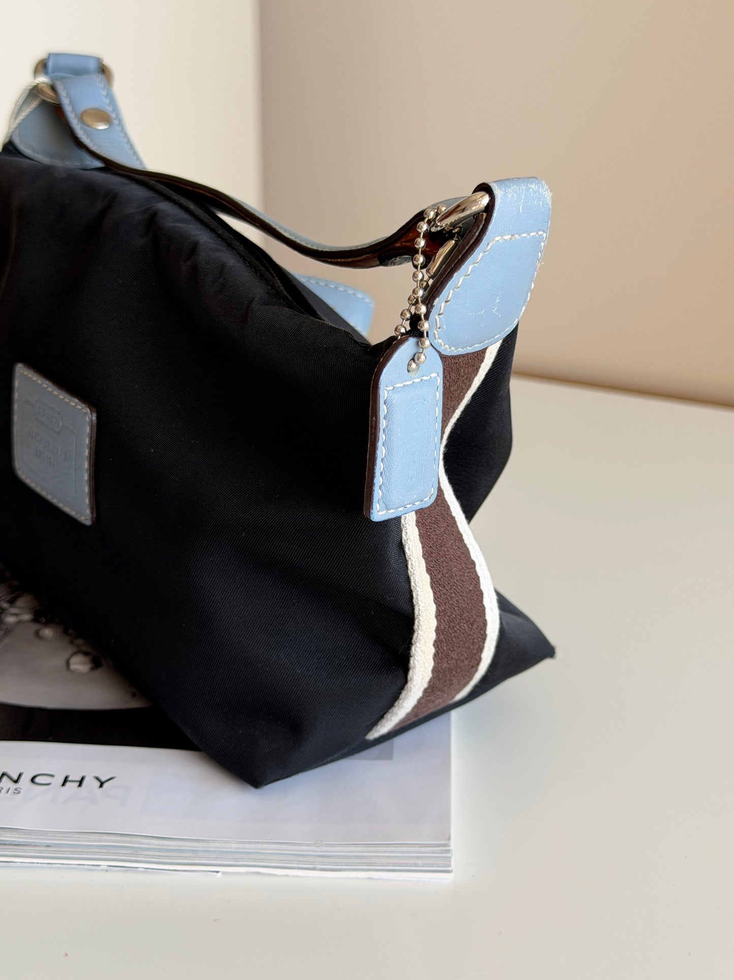 Vintage Coach nylon mini bag