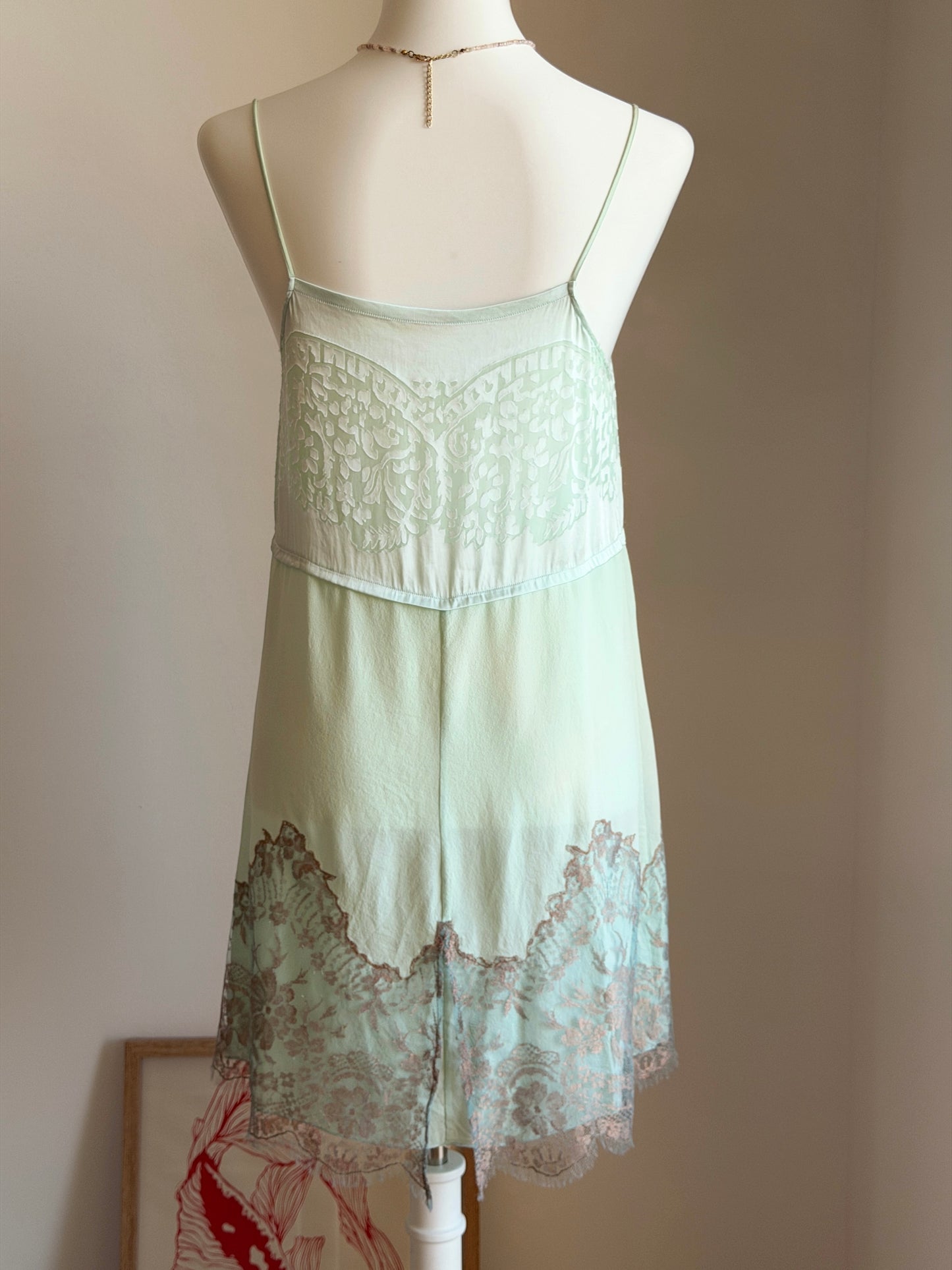 Vintage La Perla silk slip dress
