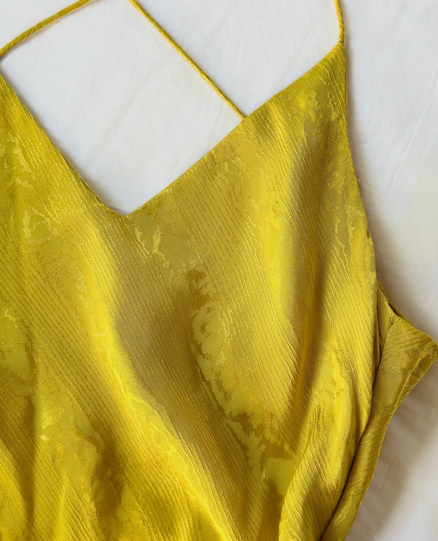 Viscose mini slip dress 💛