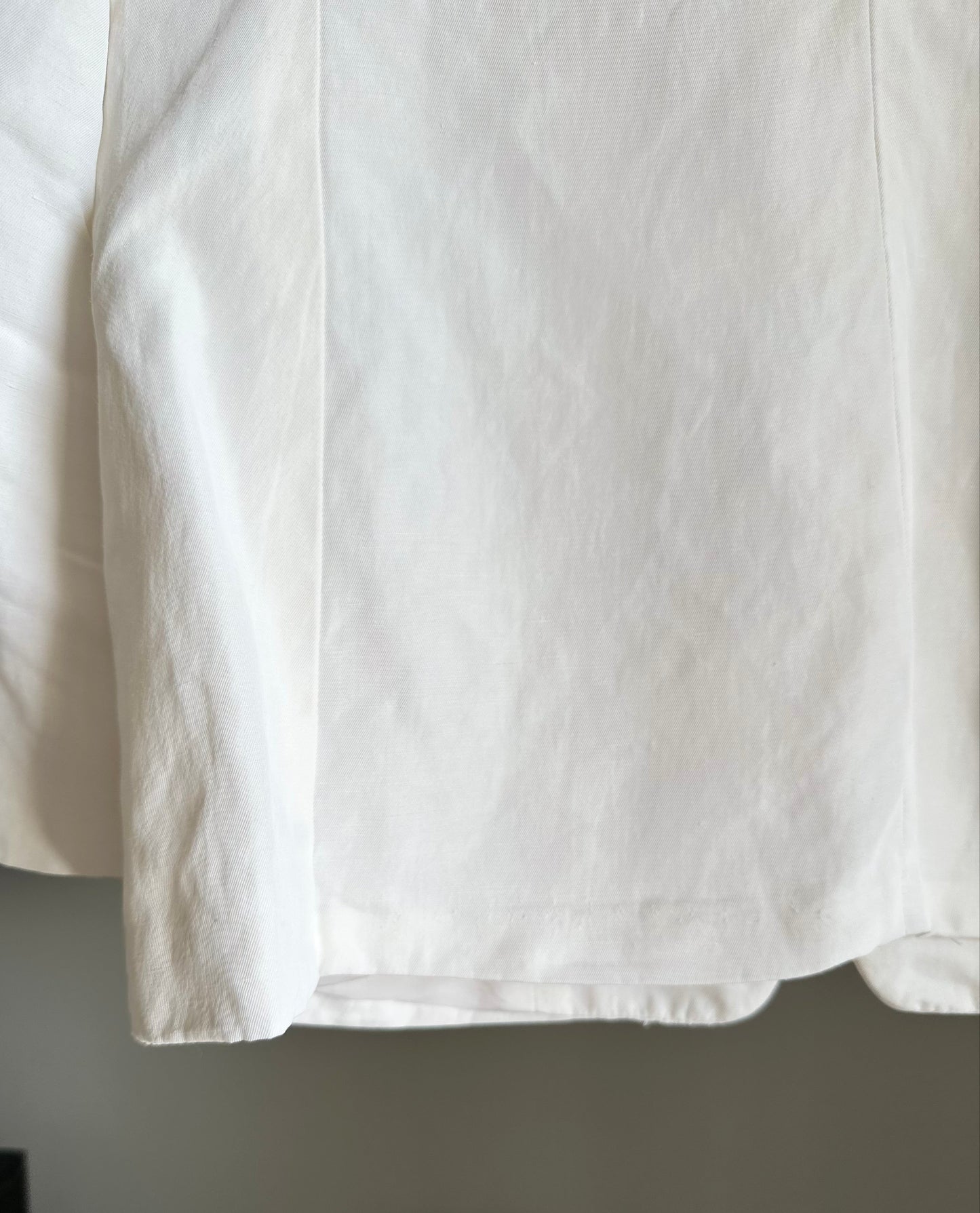 Vintage linen blend blazer Max Mara