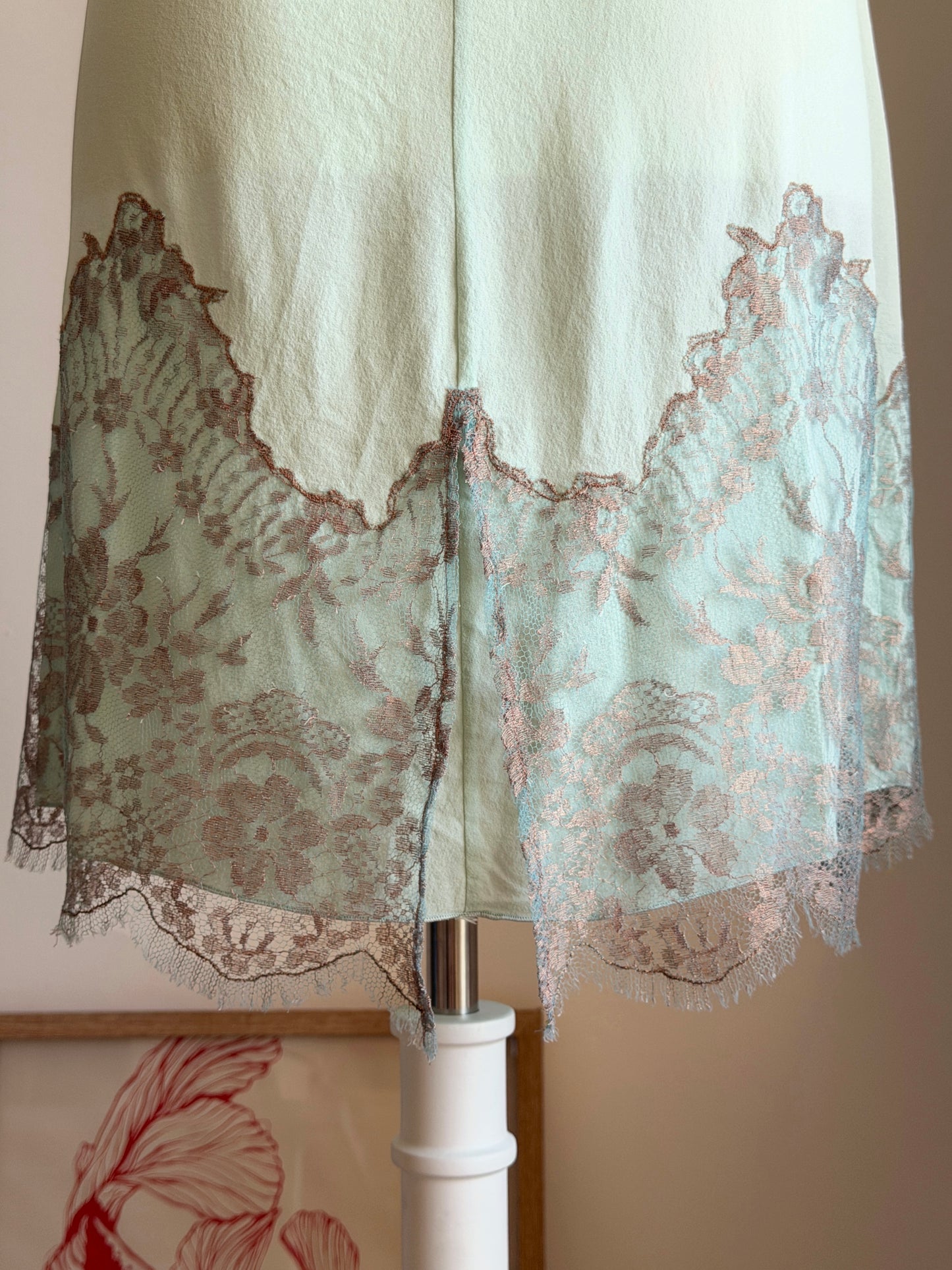 Vintage La Perla silk slip dress