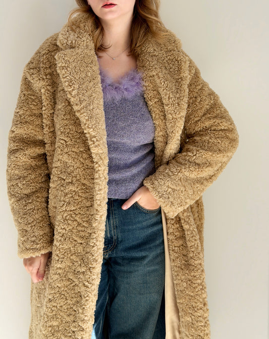 Teddy coat by Zara