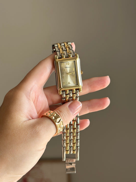 Beautiful vintage two-tone watch