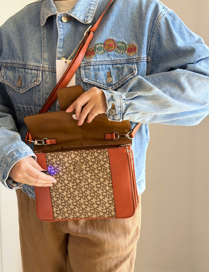 Vintage DKNY structured crossbody