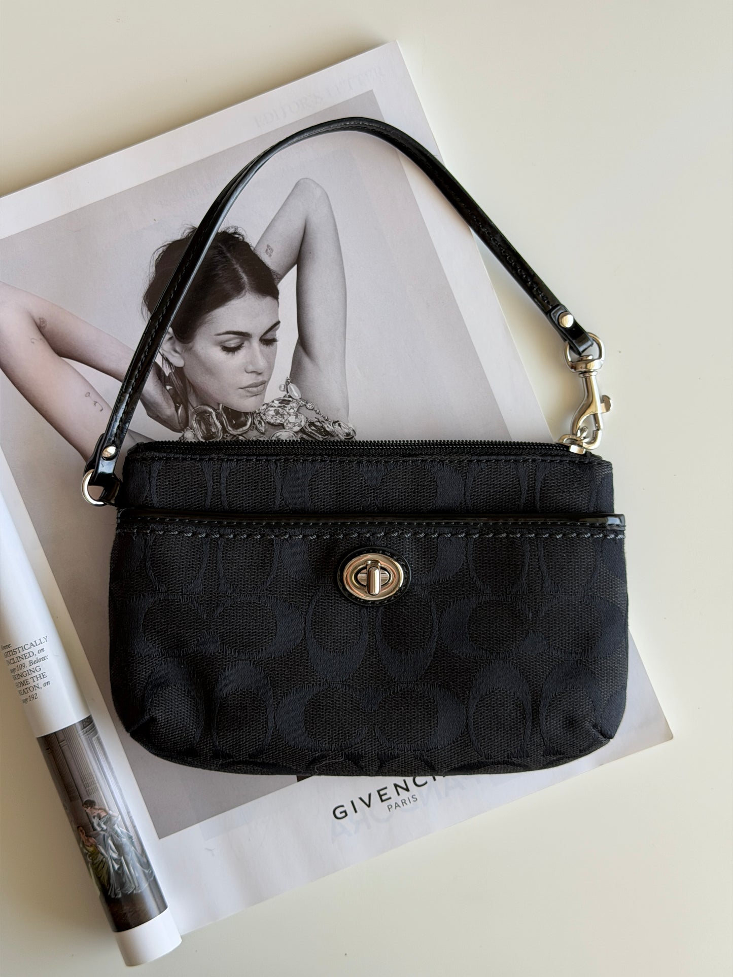 Amazing vintage Coach signature mini bag