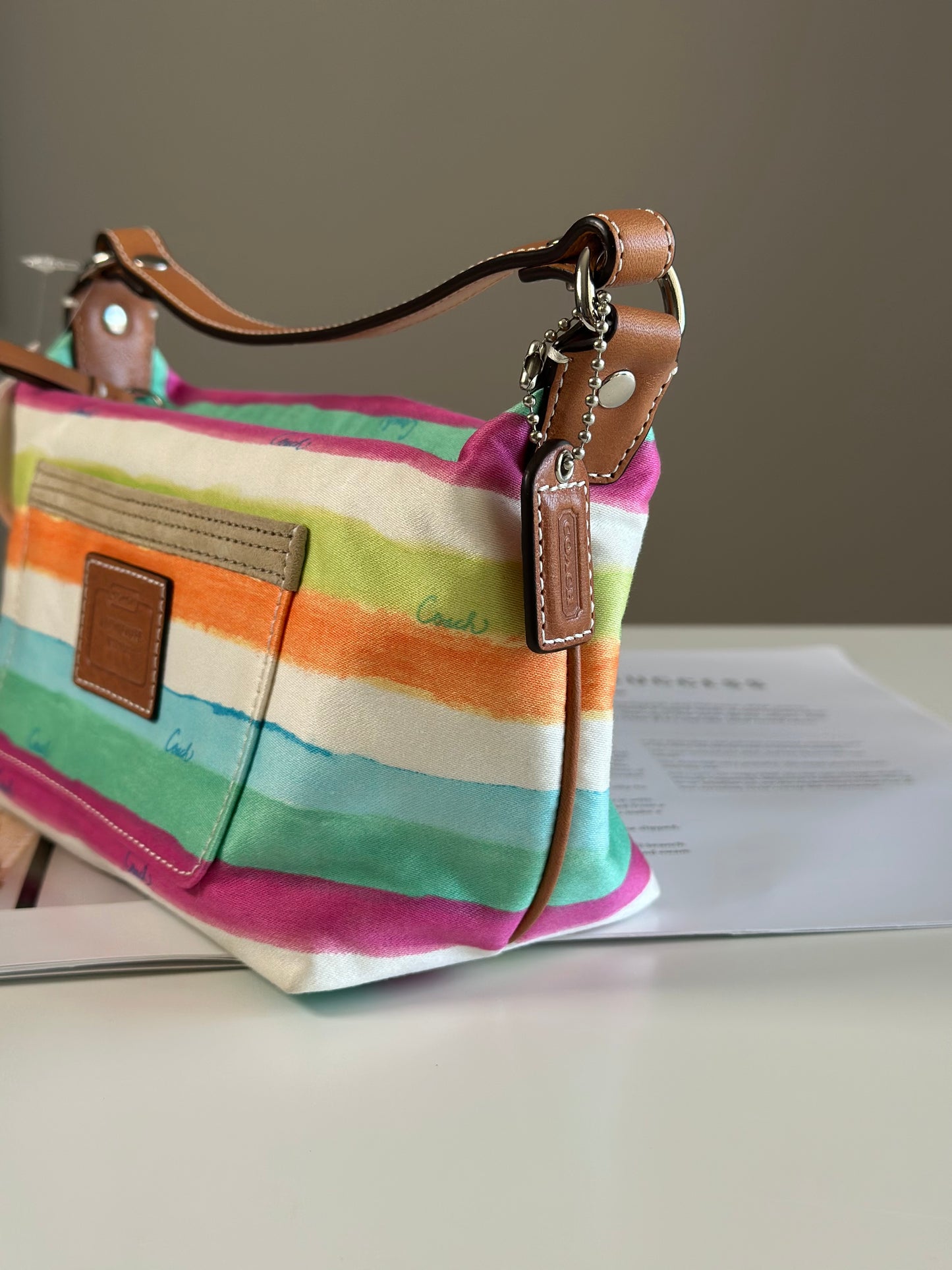 Charming vintage Coach mini bag