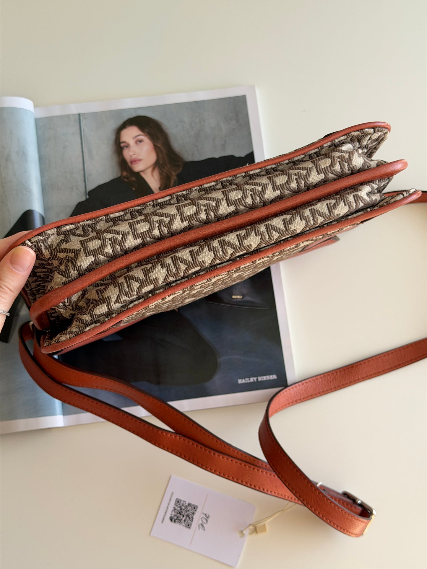Vintage DKNY structured crossbody