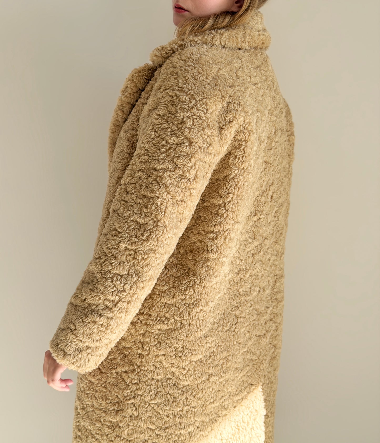 Teddy coat by Zara