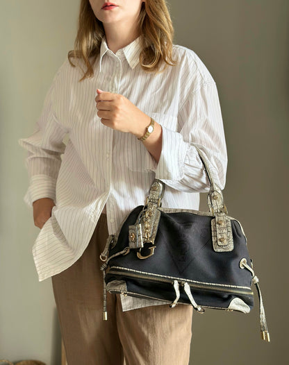 Vintage Guess satchel bag from 2000s