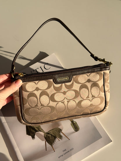 Stunning authentic vintage Coach mini bag