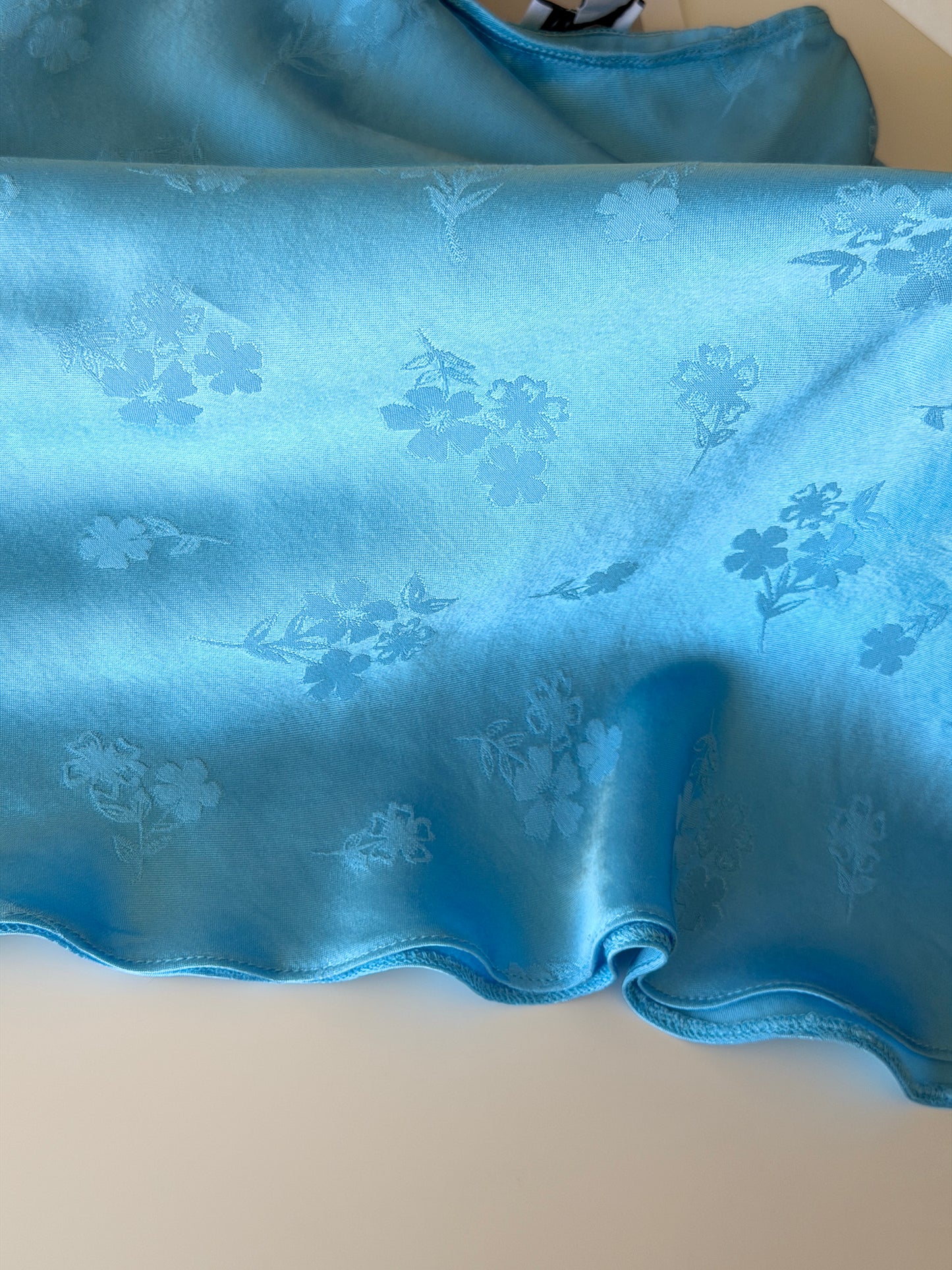Stunning bias-cut midi/maxi viscose skirt