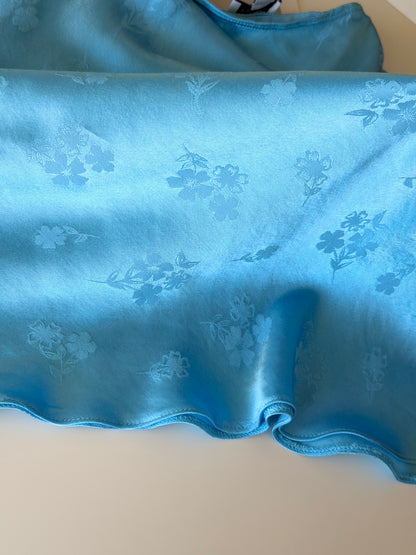 Stunning bias-cut midi/maxi viscose skirt