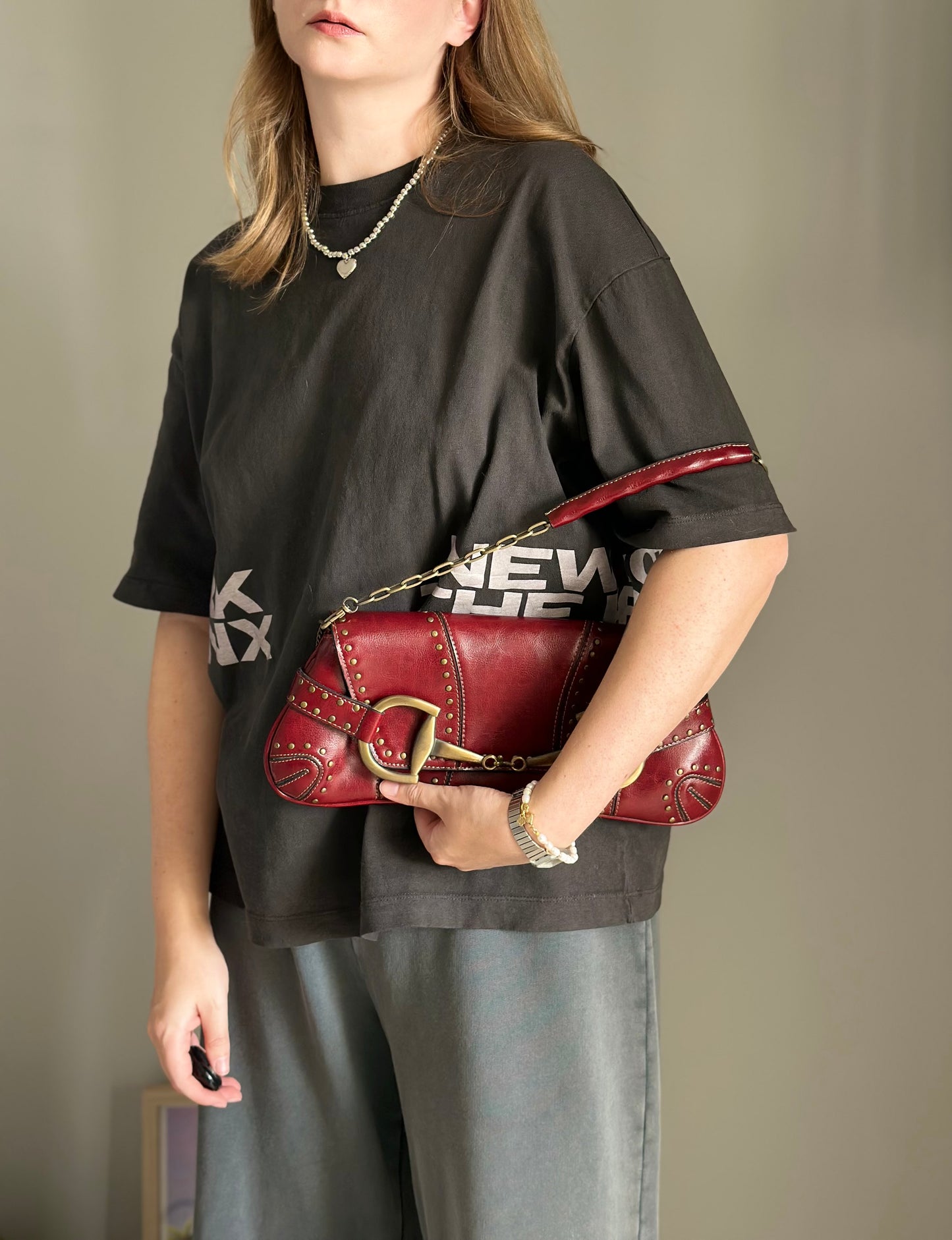 Incredible vintage shoulder bag by Rina Rich
