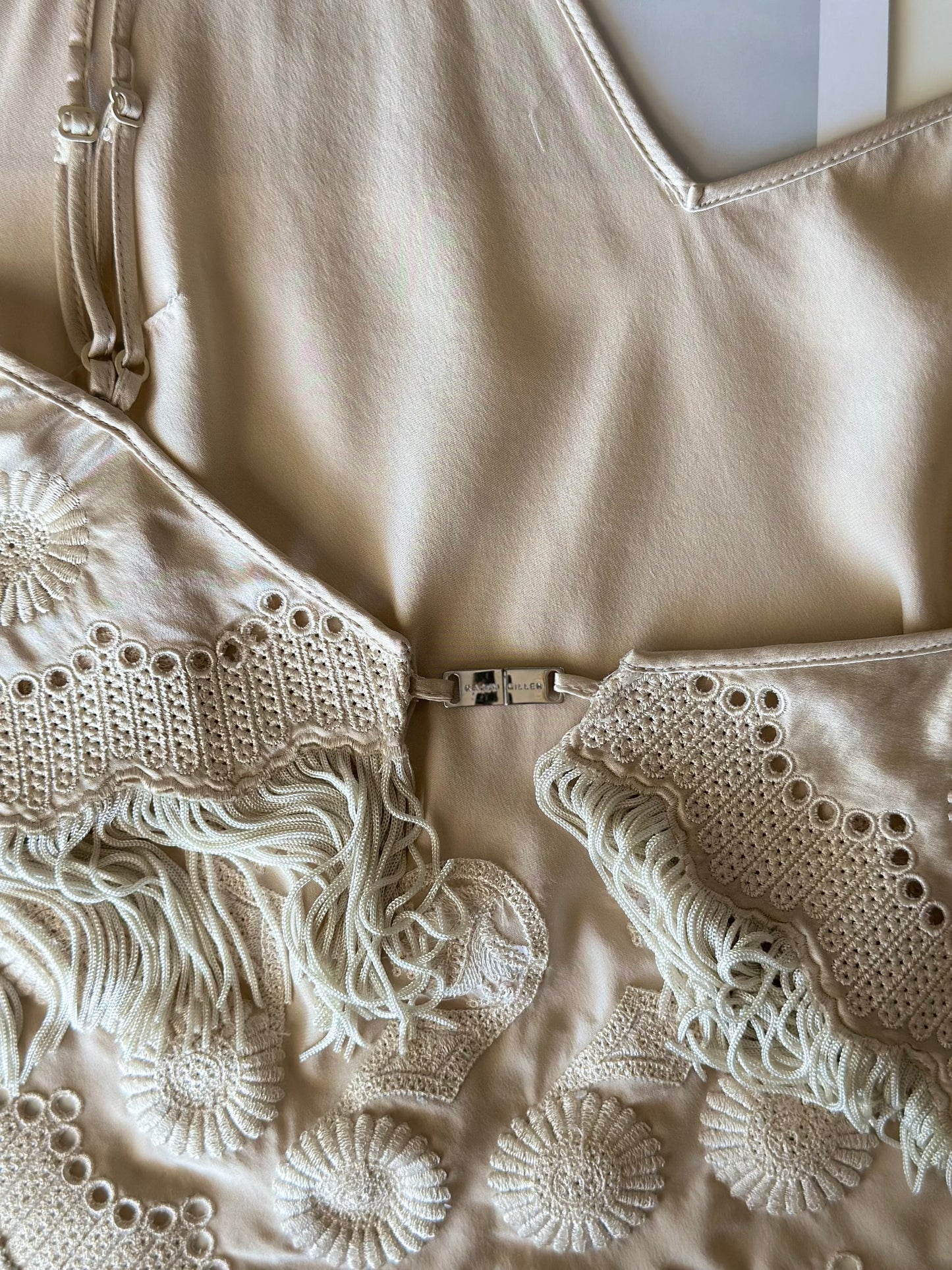 Stunning statement silk top from Karen Millen