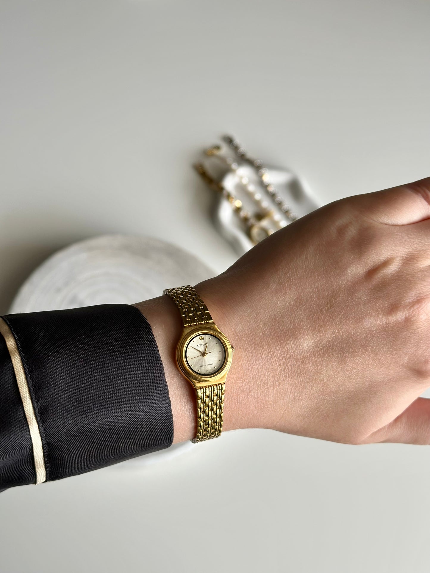 Elegant vintage quartz watch Orient
