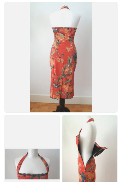 Vintage Karen Millen floral dress