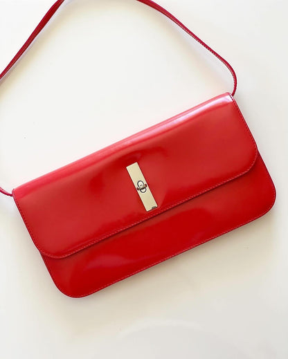 Gorgeous authentic patent leather bag from Tosca Blu ❤️