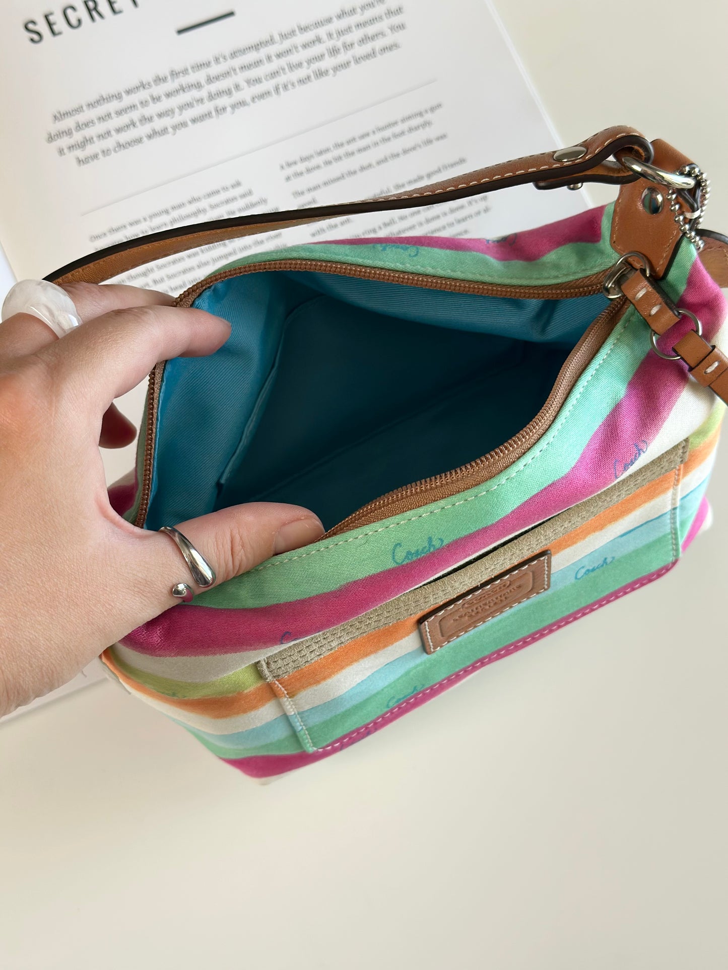 Charming vintage Coach mini bag