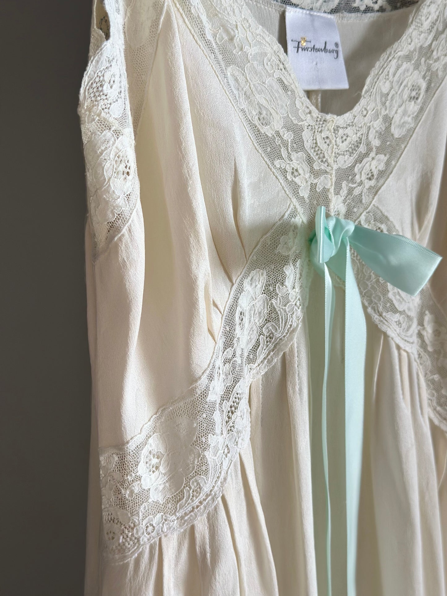 Incredible vintage silk nightgown by Furstenberg