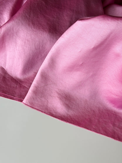 Pink satin trousers Nanushka