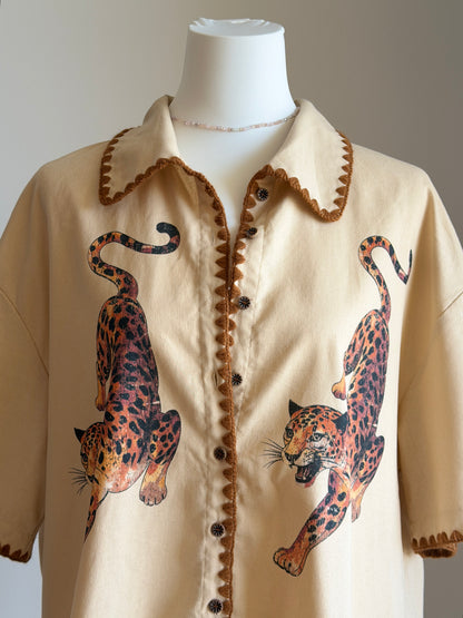 Statement short-sleeve shirt