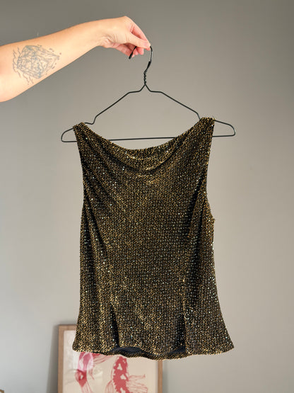 Stunning vintage sequins top