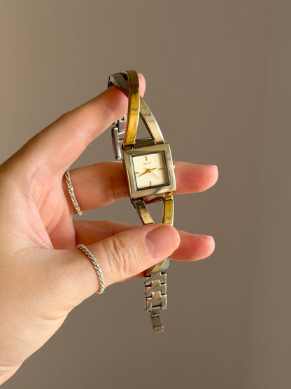 Simply beautiful DKNY watch with a two-tone design