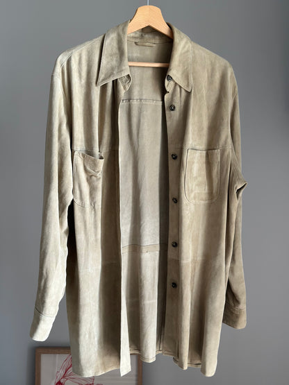 Vintage soft suede shirt by Madeleine