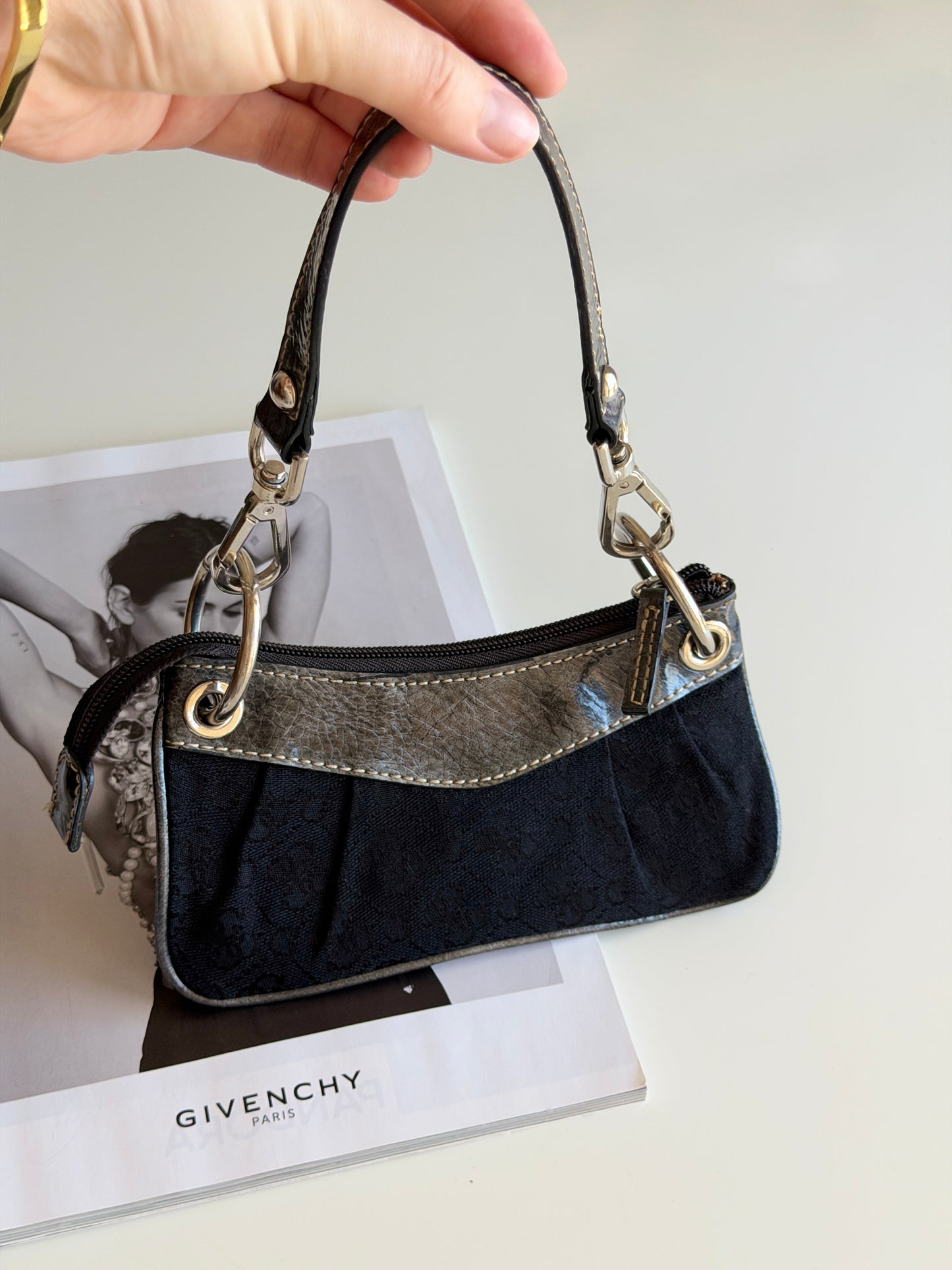 Vintage Guess mini black bag