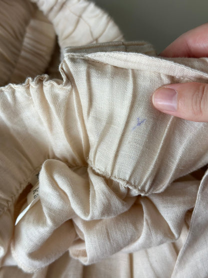 Effortless and airy linen sundress