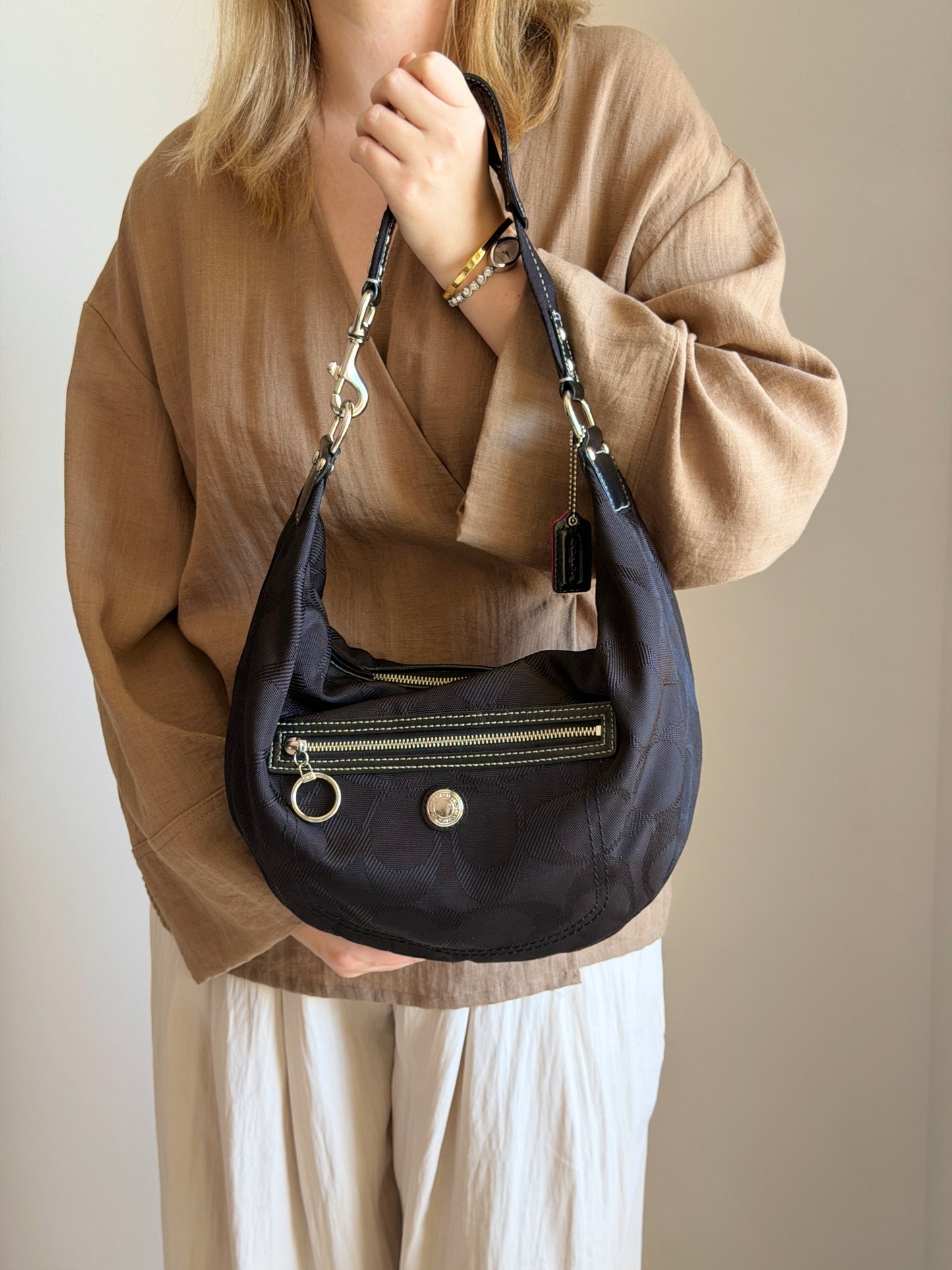 Vintage Coach hobo bag