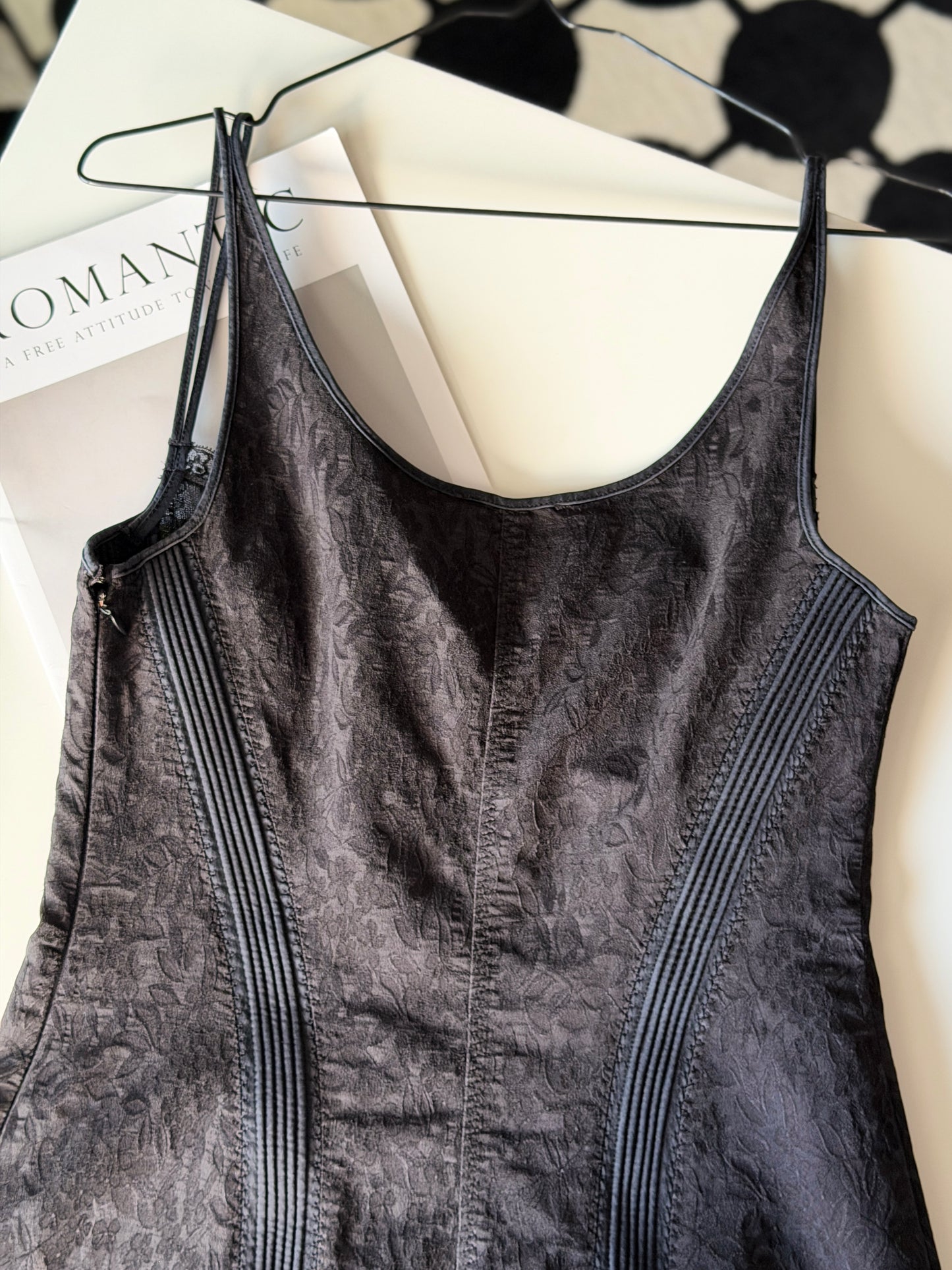 Vintage black dress from La Perla