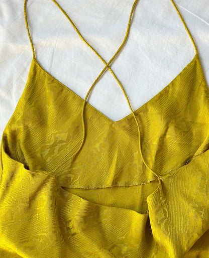 Viscose mini slip dress 💛