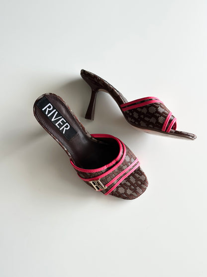 Striking River Island mules