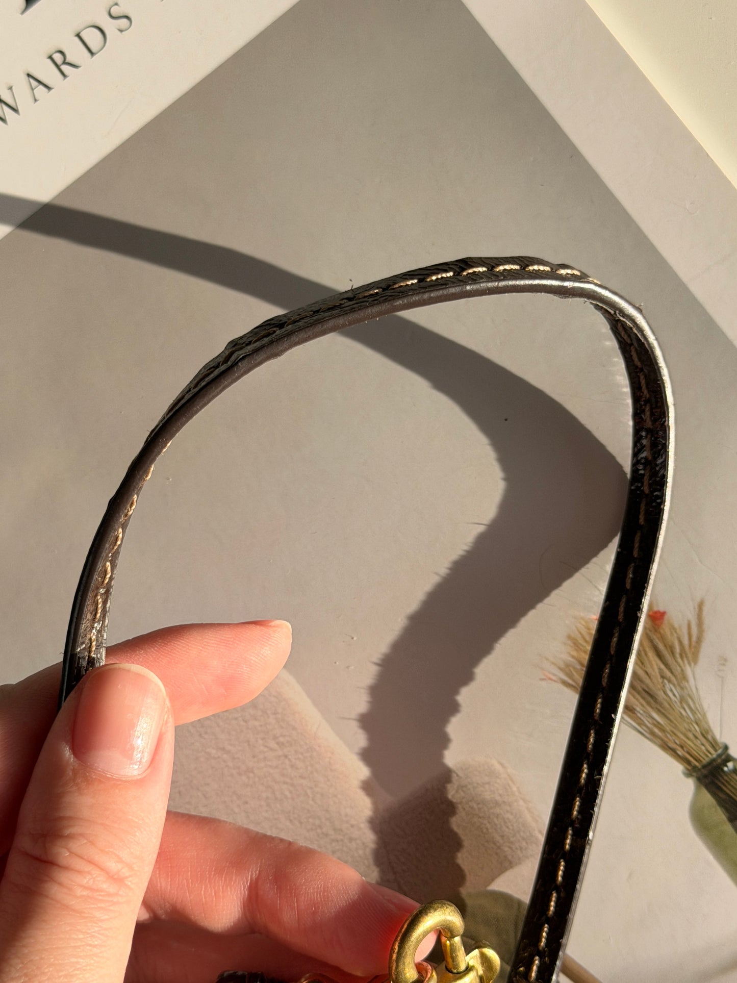 Vintage Coach wristlet/wallet