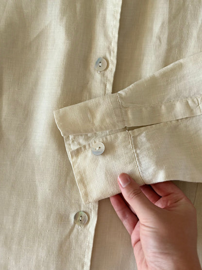 Stunning vintage linen shirt