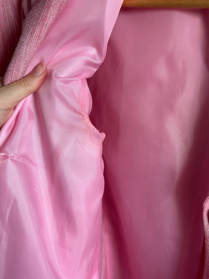 Lovely vintage two-piece pink suit