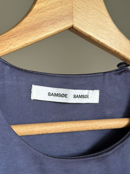 Stunning satin column dress by Samsoe Samsoe