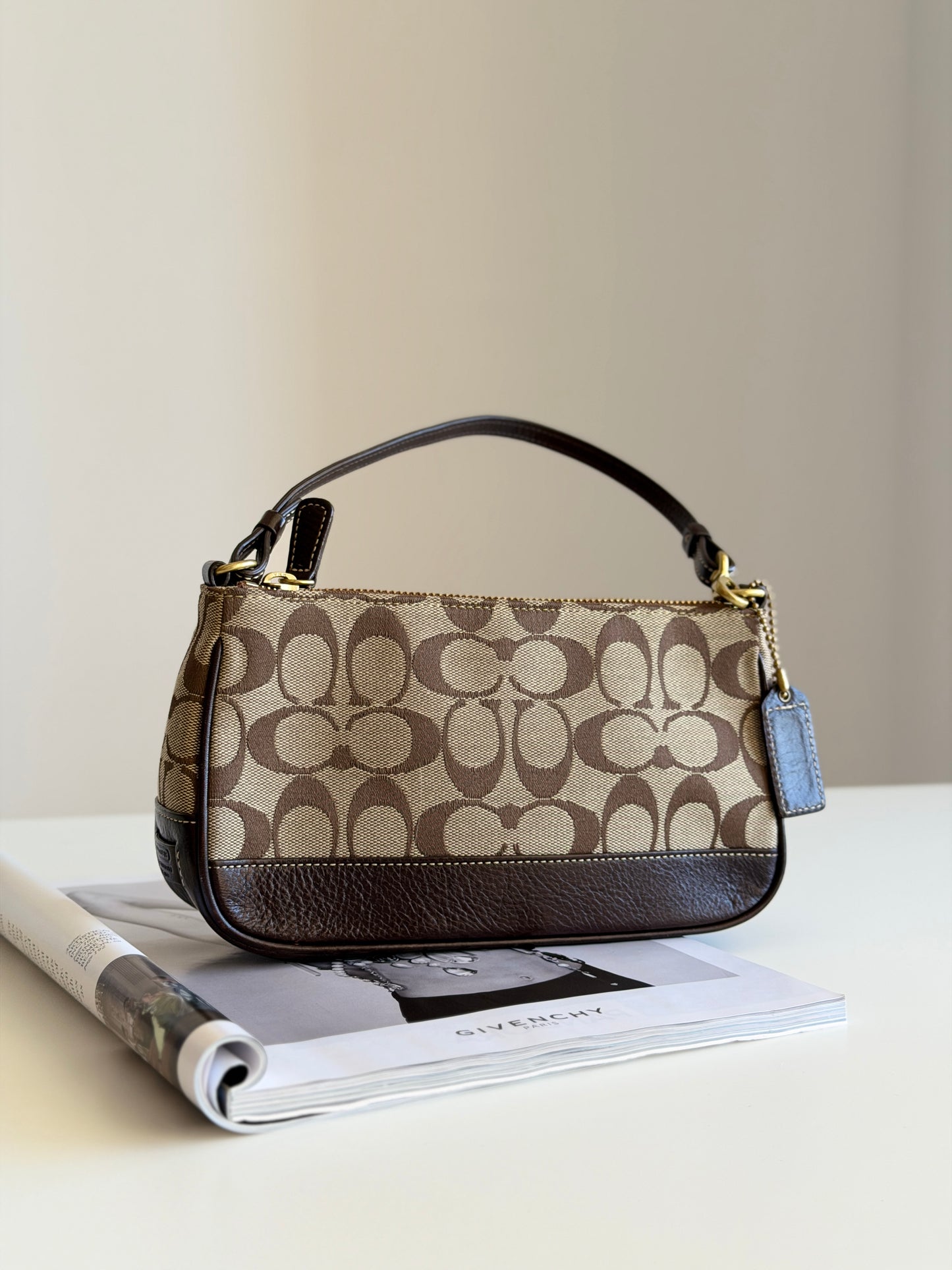 Iconic vintage Coach monogram bag