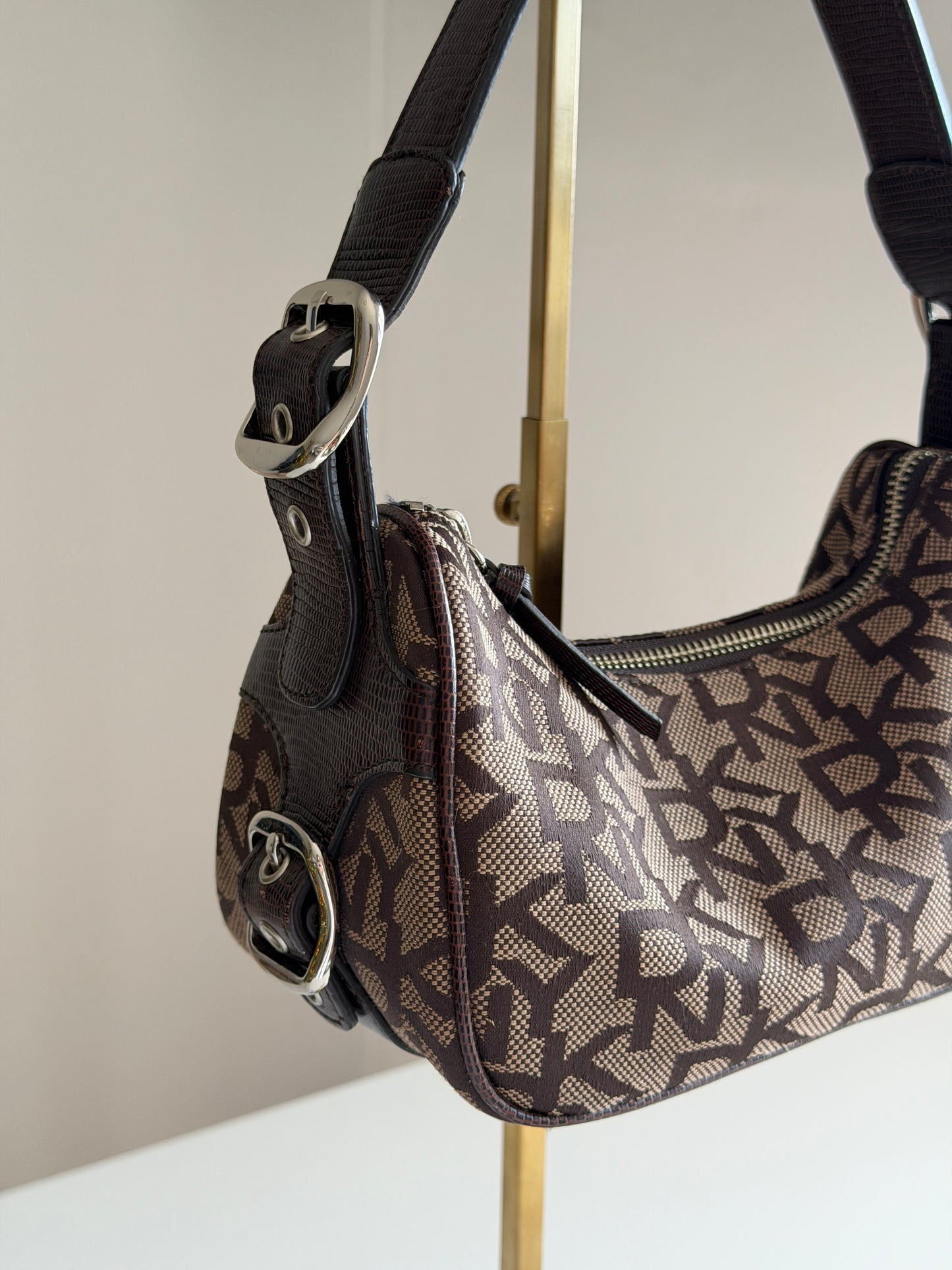 Lovely vintage DKNY brown bag