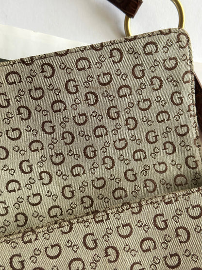 Trendy vintage monogram bag Guess (2000s)