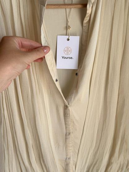 Charming cream mini dress