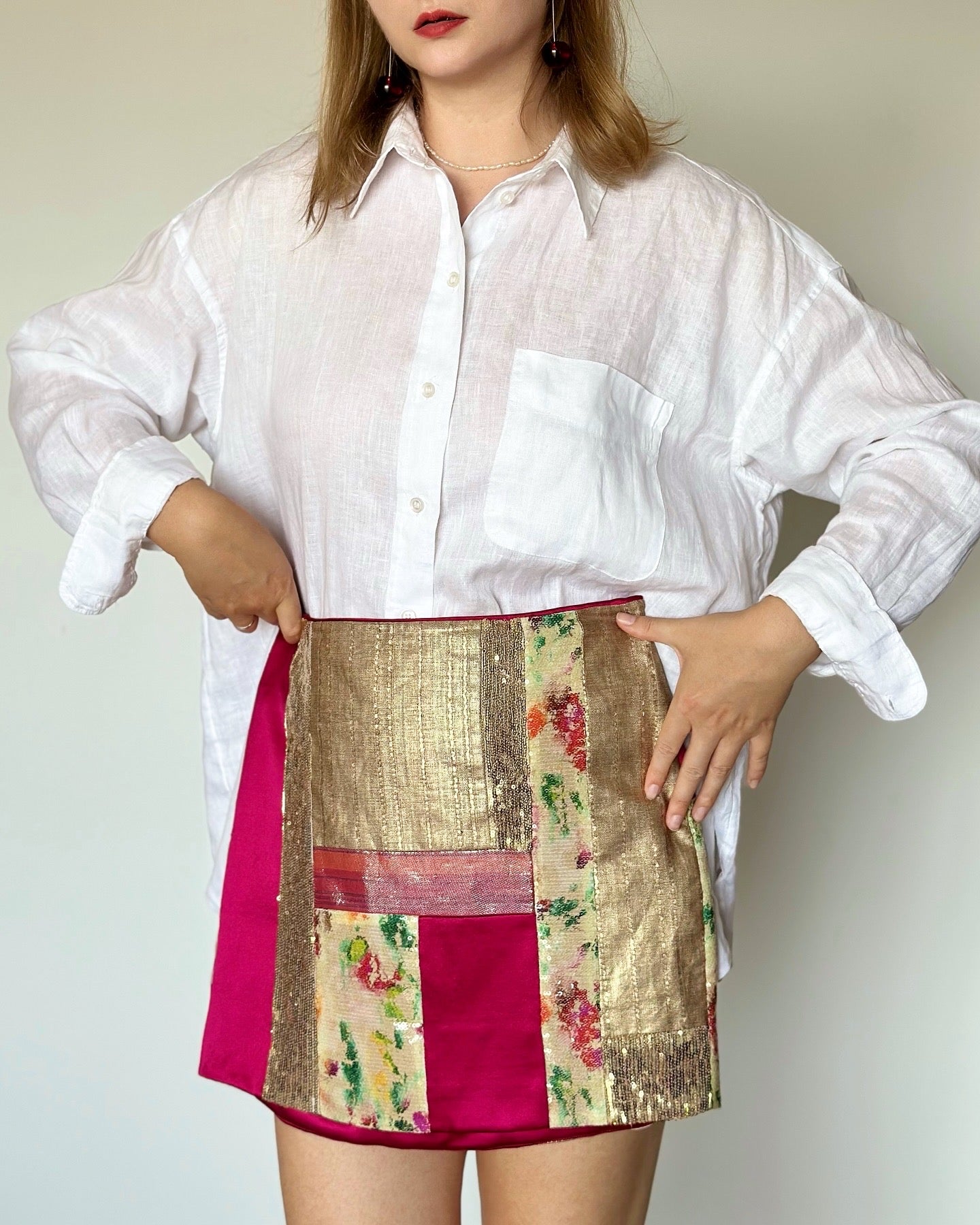 Incredible vintage mini skirt Diane von Furstenberg 💗