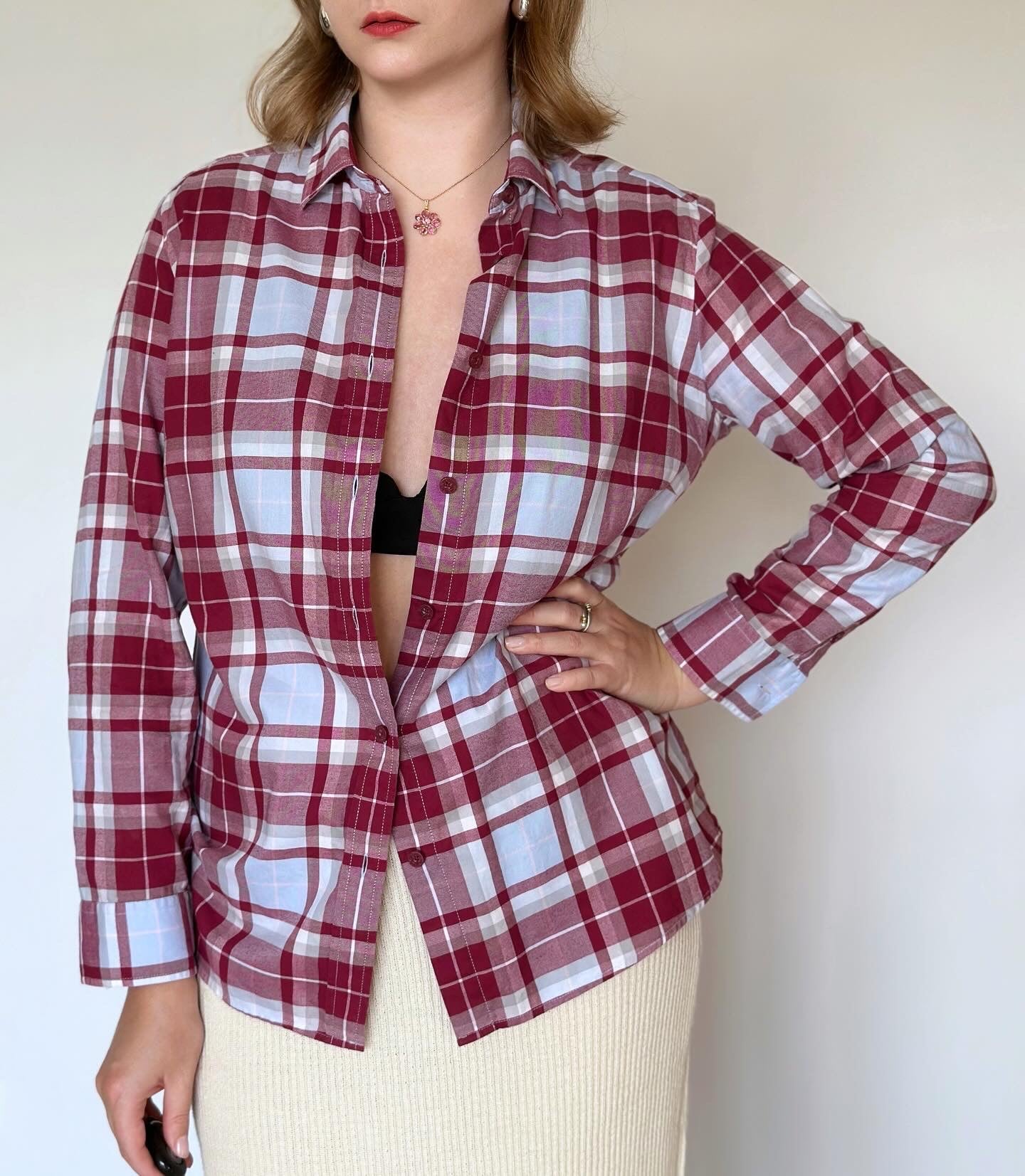 Beautiful plaid shirt by Walbusch