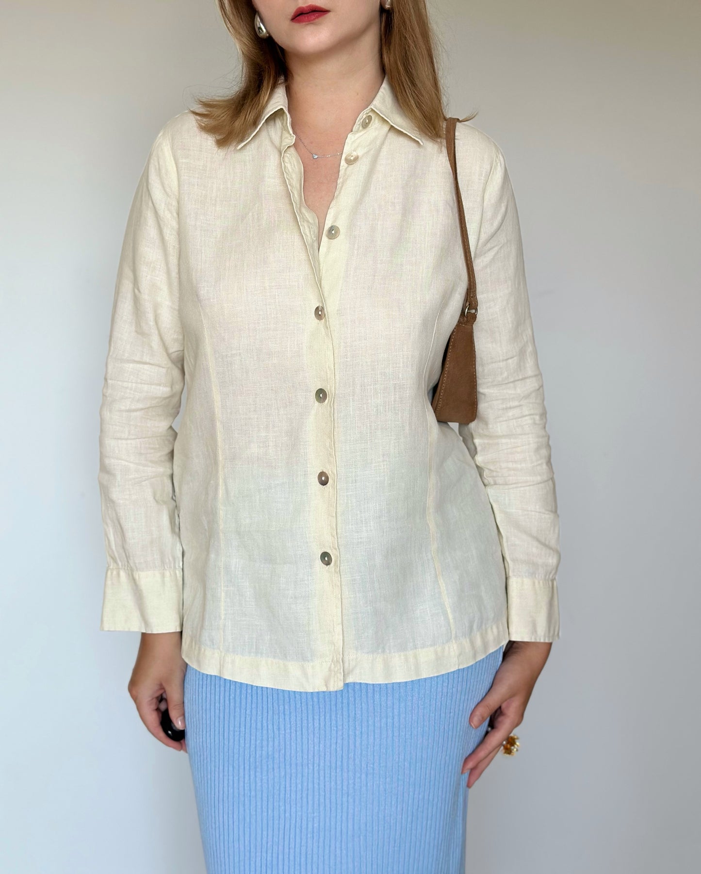 Stunning vintage linen shirt