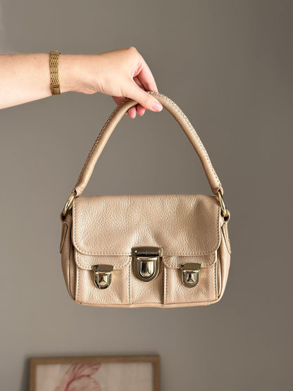 Chic mini leather bag from British designer Jasper Conran